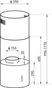 Okap Focus Shadow white 4