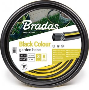 Bradas Wąż ogrodowy BLACK COLOUR 1/2" - 20m 1