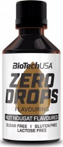 BIOTECH USA Biotech USA Zero Drops 50ml AROMAT SMAKOWY Nut Nougat 1