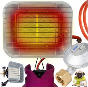 Bradas Promiennik gazowy 3,0 kW - 4,5kW zuż.gazu 220-330 g/h 5