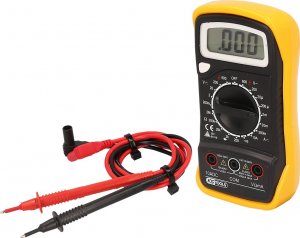 KSTOOLS Skaitmeninis multimetras su patikrinimo antgaliais KS TOOLS 2