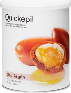 Quickepil Quickepil wosk do depilacji puszka cynk-argan 800 ml 1