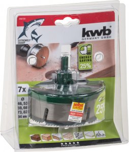 Einhell 49498720 ZESTAW OTWORNIC 7 SZT., 46-94 MM 8