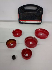 Einhell 49109178 ZESTAW OTWORNIC 8 SZT, 68-127 MM 3