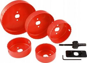 Einhell 49109178 ZESTAW OTWORNIC 8 SZT, 68-127 MM 8