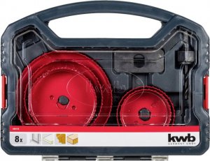 Einhell 49109178 ZESTAW OTWORNIC 8 SZT, 68-127 MM 10