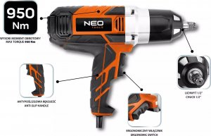 Klucz udarowy Neo 04-720 1020 W 1/2" 9