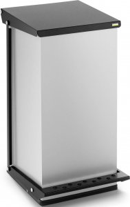 Kosz na śmieci Ulsonix Kosz na śmieci prostokątny z otwieraniem nożnym STAL 70 l Kosz na śmieci prostokątny z otwieraniem nożnym STAL 70 l 2