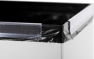 Kosz na śmieci Ulsonix Kosz na śmieci prostokątny z otwieraniem nożnym STAL 70 l Kosz na śmieci prostokątny z otwieraniem nożnym STAL 70 l 5