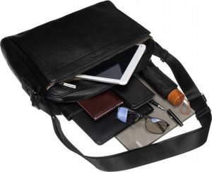 Torba David Jones Praktyczna Torba Na Laptopa Ze Skóry Ekologicznej! 7