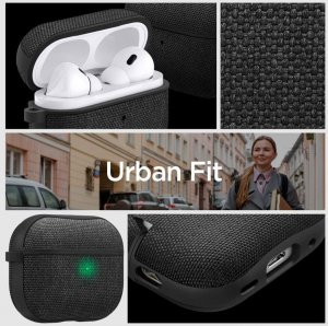 Spigen Spigen Urban Fit - Etui do Apple Airpods Pro 1 / 2 (Czarny) 15