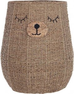 Beliani Kosz pleciony miś z trawy morskiej FULAN! 3