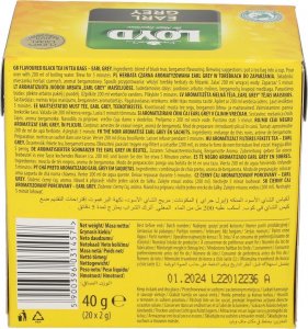 Loyd Herbata czarna LOYD Earl Grey 20 torebek 4