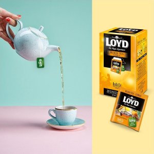 LOYD Herbata HORECA LOYD Black Tea Citrus 20 torebek 5
