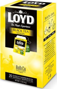 LOYD Herbata HORECA LOYD Black Tea Lemon 20 torebek 1