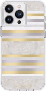 Case-Mate Case-Mate Pearl Stripes MagSafe - Etui iPhone 14 Pro Max zdobione masą perłową (Pearl Stripes) 1