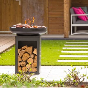 RedFire plancha Matanzas Grill ogrodowy węglowy 60 cm x 60 cm 9