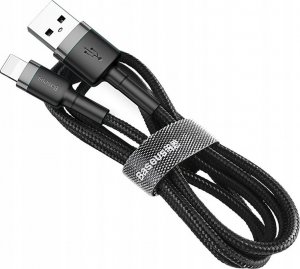 Kabel USB Baseus USB-A - Lightning 1 m Czarny ( ) 3
