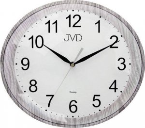 JVD Zegar ścienny JVD HP664.11 Owalny Cichy mechanizm 1
