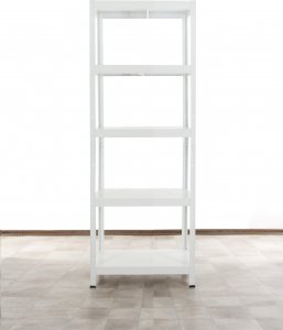 Wamar-Sosenka Regał metalowy magazynowy ELARA 180x60x40 biały 5 półek nośność 150 kg do warsztatu garażu 3