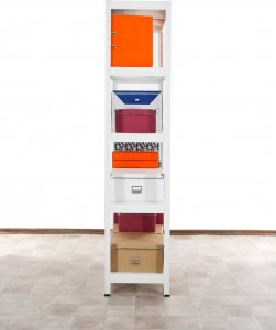 Wamar-Sosenka Regał metalowy magazynowy ELARA 180x60x40 biały 5 półek nośność 150 kg do warsztatu garażu 4