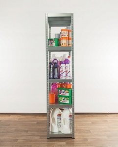 Wamar-Sosenka Regał metalowy magazynowy ELARA 180x80x40 ocynk 5 półek nośność 150 kg do warsztatu garażu 4