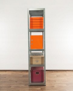 Wamar-Sosenka Regał metalowy magazynowy ELARA 180x80x40 ocynk 5 półek nośność 150 kg do warsztatu garażu 9