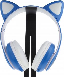 Słuchawki Protect Kocie uszy Niebieskie 5