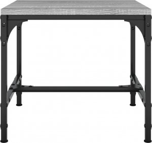 vidaXL vidaXL Stolik boczny, szary dąb sonoma, 40x40x35 cm 4