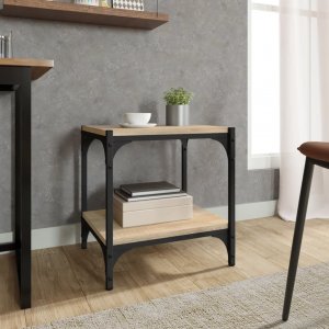 vidaXL vidaXL Szafka pod TV, dąb sonoma, 40x33x41 cm 3