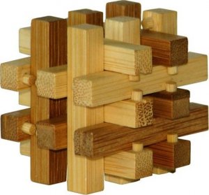 Eureka Łamigłówka 3D BAMBOO - Slide - poziom 4/4 1