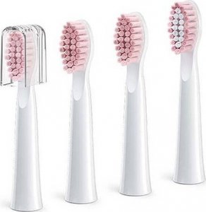 Końcówka FairyWill Końcówki do szczoteczki E11 (różowe) 5