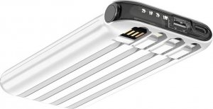 Powerbank Vipfan F10 10000mAh Biało-czarny 2