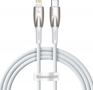 Kabel USB Baseus USB-C - Lightning 1 m Czarny (CADH000002) 1