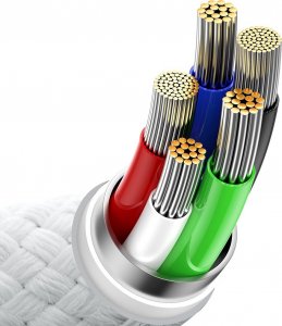 Kabel USB Baseus USB-C - Lightning 1 m Biały (CADH000002) 20