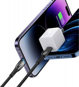 Kabel USB Baseus USB-C - Lightning 2 m Czarny (CADH000101) 17