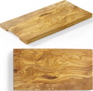 Deska do krojenia Hendi Deska do serwowania z drewna oliwnego prostokątna 350 x 150 x 18 mm - Hendi 505182 1