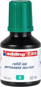 Edding Tusz do uzupełniania markerów permanentnych e-t25 zielony 1