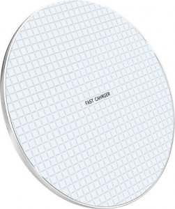 Ładowarka Alogy Ładowarka indukcyjna Qi Alogy bezprzewodowa szybka 15W do Apple AirPods iPhone 14 13 12 Biała + Ładowarka sieciowa 2