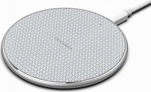 Ładowarka Alogy Ładowarka indukcyjna Qi Alogy bezprzewodowa szybka 15W do Apple AirPods iPhone 14 13 12 Biała + Ładowarka sieciowa 4