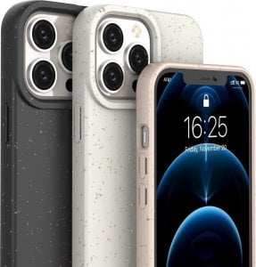 Hurtel Eco Case etui iPhone 14 Plus silikonowy degradowalny pokrowiec żółte 2