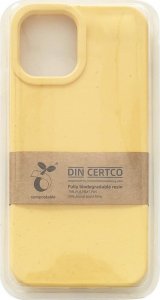 Hurtel Eco Case etui iPhone 14 Plus silikonowy degradowalny pokrowiec żółte 5
