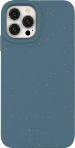 Hurtel Eco Case etui iPhone 14 Pro Max silikonowy degradowalny pokrowiec granatowe 1