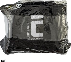 CERVA BUNTING BLACK - Rękawice dziane, bezszwowe, nylonowe, cienka warstwa poliuretanu w części chwytnej 8 2