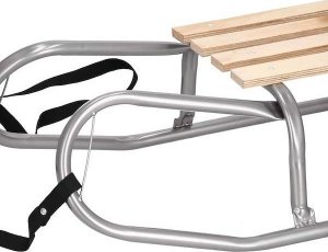 Springos Sanki metalowe z oparciem dla dzieci szare UNIWERSALNY 6