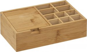 5five Szkatułka organizer na biżuterię kosmetyki BAMBUS 4