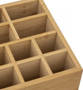 5five Szkatułka organizer na biżuterię kosmetyki BAMBUS 8