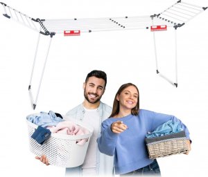 Suszarka na pranie Massido Suszarka na pranie stojąca rozkładana Lydia 27 mb 8