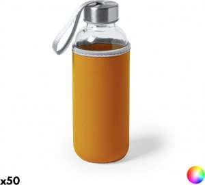 bigbuy outdoor Butelka szklana z etui z neoprenu 145513 (50 Sztuk) - Pomarańczowy 1
