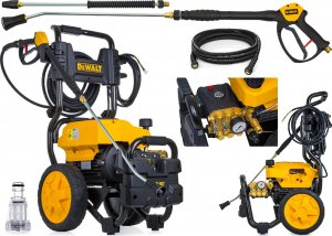 Myjka ciśnieniowa Dewalt myjka ciśnieniowa 7400w 230ba, 840l/h 3f/indukc./p.brass 16